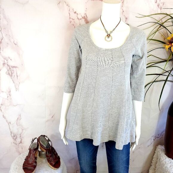 NWT! Anthropologie cotton pullover swing tunic - Picture 4 of 9